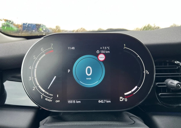 MINI Cooper S cena 125000 przebieg: 15515, rok produkcji 2023 z Warszawa małe 121